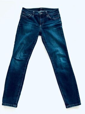 Joe’s Jeans Women’s 27 X 28 Blue Skinny Ankle Mid Rise  Stretch Denim